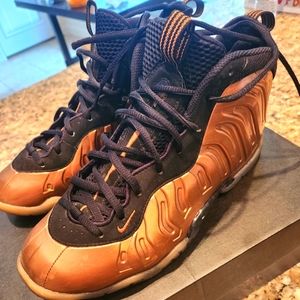 Nike airfoamposite one, copper, American 7, UK 6